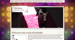 Desktop Screenshot of k9misfits.com